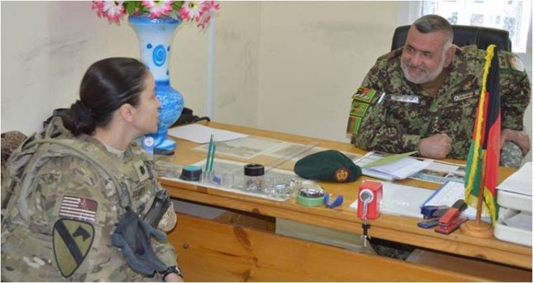 Afghan National Army counter IED capabilities